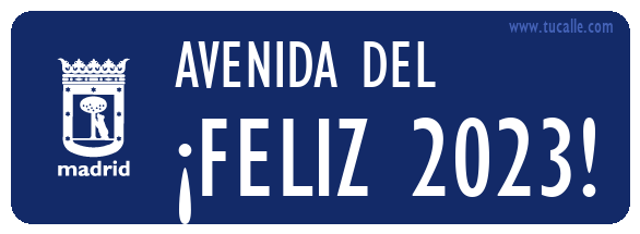 cartel_de_avenida-del-¡FELIZ 2023!_en_madrid